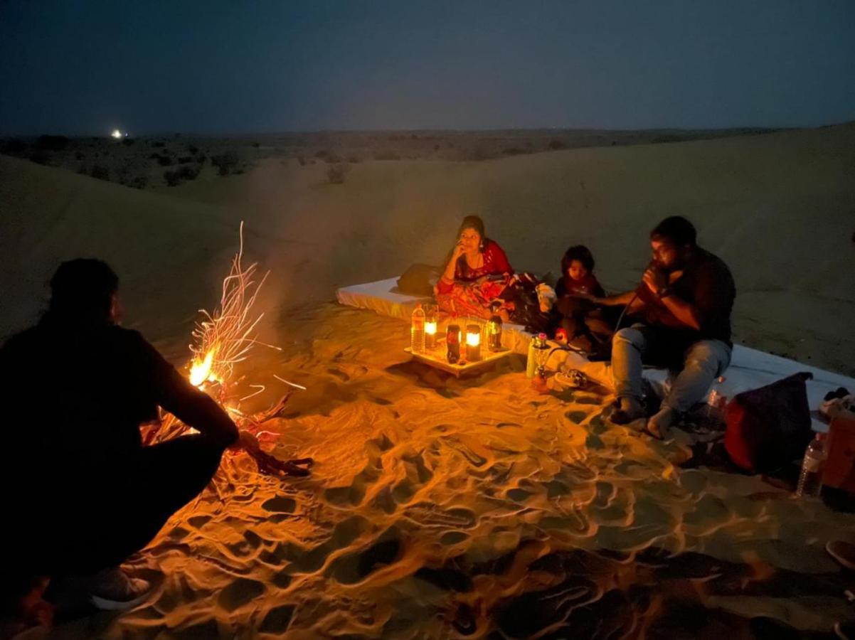 The Saffron Desert Camp Jaisalmer Exteriör bild