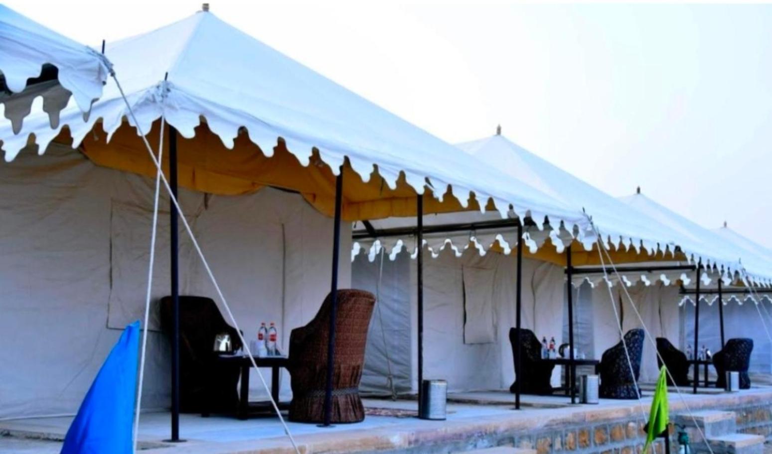 The Saffron Desert Camp Jaisalmer Exteriör bild